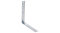 úhelník 150x150x22mm, 2,0mm, galvanicky pozinkovaný, díry průměr 4,5mm - v počte 6ks