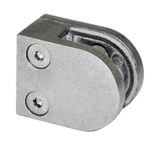 ZAMAK svorka skla plochá (50x40x26mm) materiál: slitina AL/ZN, bez povrchů