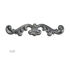 Ornament plechový 495x95 mm, 1 mm