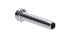 Lepicí úchyt pro nerezové lanko ø4 mm, broušená nerez K320 / AISI304