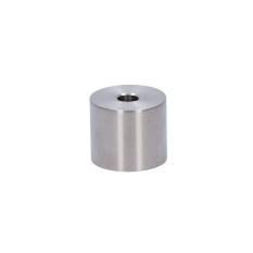 Přechod na vymezení vzdálenosti, ø 30mm /ø 8mm /L: 25mm, broušená nerez K320 /AISI304, bal: 1ks
