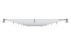 Set pro fasádní lanovou stěnu, 3 x 25 m, odsadenie 100 mm