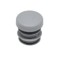 Vnitřní krytka kulatá D-16mm plastová, šedá