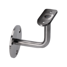 Do vypredania zásob: držiak madla na stenu na trubku ø 42.4mm, brúsená nerez K320 /AISI316