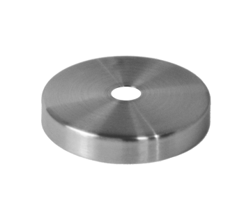 Kryt (ø 62/15mm) otvor ø 17mm, broušená, tloušťka materiálu 1mm, nerez K320 /AISI304