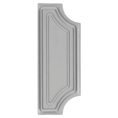 Štítek na dveře bez otvor¨ H 280 x L 110 mm, hr. 3 mm