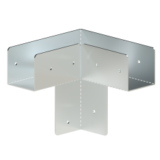 Spojka na hranol 100x100mm, pozinkovaná ocel