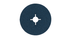 Brusný kotouč fibrový, průměr 125, tloušťka zrna 40