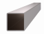 Profil uzavřený 30x30x2mm, cena za 1ks(1m), broušená nerez K320 /AISI304 - Délka: 1m