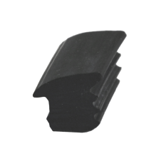 Těsnění pro sklo 16,76 mm, k hliníkovému kotevnímu profilu (121/45 mm), uvedená cena je za 1 bm