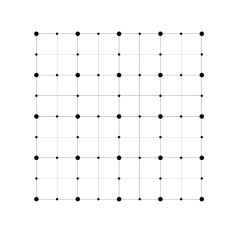 Montážní sada pro zelenou stěnu - nerez, rozměr 2x2m. Set obsahuje: EB1-GW02 (25ks), EB2-LA3 (45m), PVC-LA3 (36ks), EB1-GWS3 (40ks)