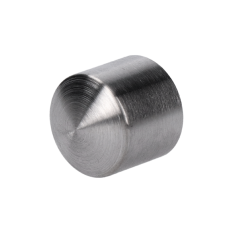 Ukončení na trubku ø12 mm, broušená nerez K320 / AISI304