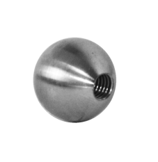 Koule plná se závitem M5 / ø 15mm, broušená nerez K320 / AISI304