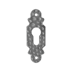 Kovaný štítek na vložku H 103 x L 36 mm, tl. 3 mm
