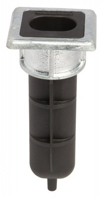 LOCINOX® EGS - spodní pouzdro pro rýgle s průměrem do 20 mm, k zabetonování