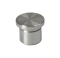 Ukončení - zátka na trubku ø 14x1,5 mm, plný materiál, broušená nerez K320 / AISI304
