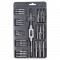 Súprava závitorezných nástrojov mini-2 NO, závitníky M3, M4, M5, M6, M7, M8, M10 a M12, vratidlo 2.5-9mm