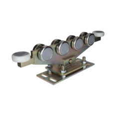 Vozík regulovatelný pro profil 80x80x5mm, polyamidová kolečka