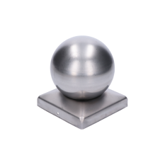 Stříška na sloupek-kulatá Základna 50 x 50 mm, koule 50 mm