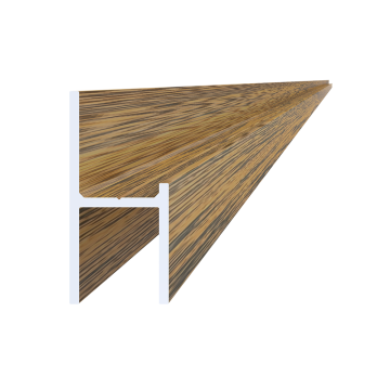 UT profil 20,5x44mm, práškový lak, struktura OŘECH, L-6000mm