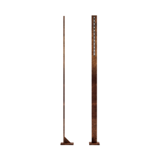 Venkovní LED osvětlení TOWER, barva CORTEN, H-986mm