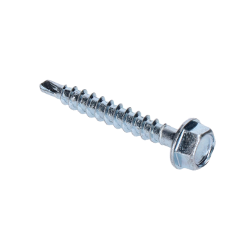 Farmářský šroub 4,8x35 mm, se zinkovým povlakem, určený k montáži plechů, střešní krytiny a jiných plechových prvků do dřevěných podkladů