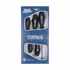 Sada profi šroubováků 5 dílná, výrobce NAREX, 3,0 x 75, 4,0 x 100, 5,5 x 125, 8,0 x 175, 10 x 200