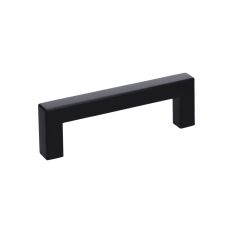 Úchytka pro rozteč 96mm, dutá, černá, nerez AISI304