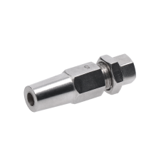Úchyt pro lanko ø 5 mm, závit M6, broušená nerez AISI 304