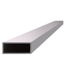 Profil uzavřený 50x20x2mm, cena za 1ks (5m), broušená nerez K320 /AISI304