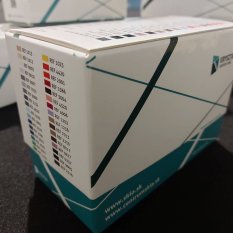Lakovane sklo Lacobel REF - sada 33 sklenených vzoriek