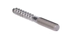 Nerezový závitový vrut (6x60mm) samořezný/metrický závit, DIN9082/A2 /AISI304