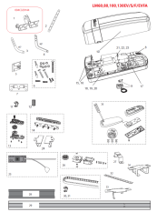 041A4005 motor 24 V DC
