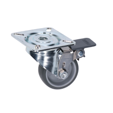 Otočné kolečko s plotnou ze syntetické gumy, Ø50mm