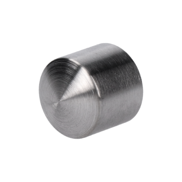 Ukončení na trubku ø12 mm, broušená nerez K320 / AISI304
