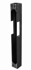 Dorazová kazeta pravá / levá pro elektrický zámek EZ332 (260x30x30 mm), nezinkovaná, vhodná k přivaření