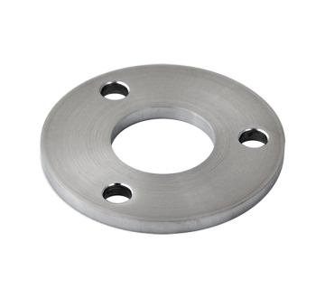 Kotevní deska (ø 80x6 mm) na trubku ø 33,7 mm (otvor ø 33,9 mm), bez povrchové úpravy /AISI304