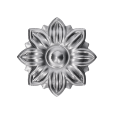 DO VYPRODÁNÍ ZÁSOB - Květ plechový ø 75 mm, tl. 1,5 mm