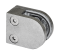 ZAMAK svorka skla plochá (50x40x26mm) materiál: slitina AL/ZN, bez povrchů