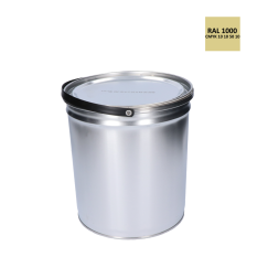 Barva antikorozní polomatná na zinek 5 kg béžová zelená