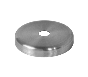 Kryt (ø 76 / 12mm) otvor ø 12.5mm, broušená nerez K320 /AISI304