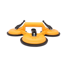 Přísavka na sklo, do 150kg, excentrická, hliník, průměr 120mm, počet přísavek 3