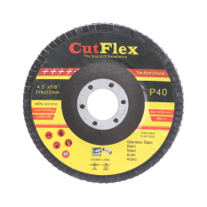 Brúsny kotúč lamelový na oceľ a nerez, 115x22,2 zrno 40