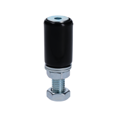 Polyamidový vodící váleček D-25mm, H-40mm, M12 pro horní vedení posuvných vrat