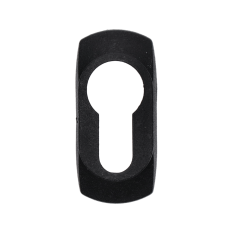 Štítek na vložku 51x24x8,5mm, černý plast PVC