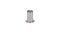 AISI304 nýtovací matice M4, rýhovaný dřík, L = 12,2 mm