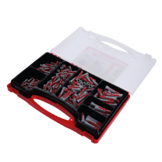 Fischer RED-BOX DuoPower, 280ks univerzálních hmoždinek Fischer