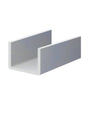 U profil L-2000 mm, 25x57x25x1,5 mm, zinkovaný plech, použití pro lamelu KLZ60Zn, cena za 2 metrový kus