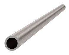 Trubka ø 12x1,5mm, Vertikálně broušená nerez (podél trubky) K320/AISI304, délka 6 metrů