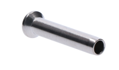 Lepiaci úchyt pre nerezové lanko ø5mm, brúsená nerez K320/ AISI304